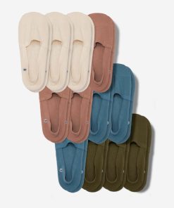 Cotton No Show Socks 12-Pack
