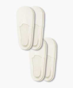 Merino Wool No Show Socks 4-Pack