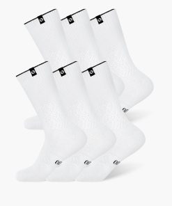 Contour Compression Crew Socks 6-Pack