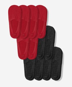 Merino Wool No Show Socks 12-Pack